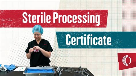 Certifications For Sterile Processing Technicians